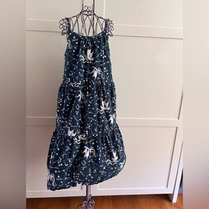 Stylish Kids PATAGONIA/PATALOHA Dress in Navy with White Patterns